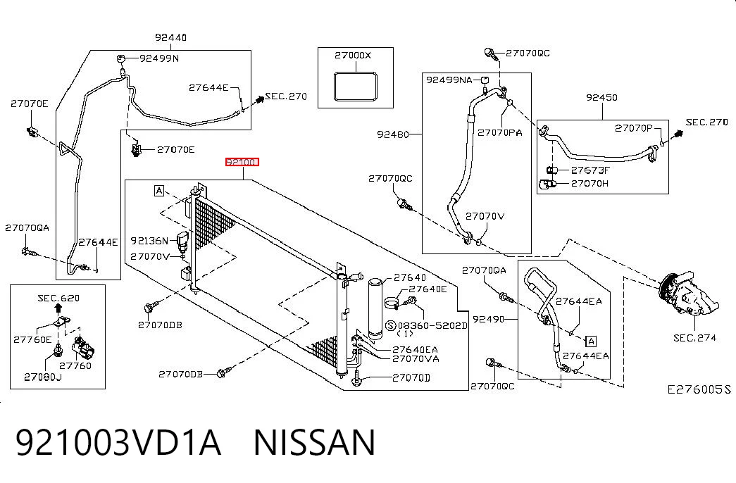 921003VD1A Nissan/Infiniti