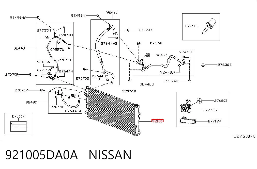 921005DA0A Nissan/Infiniti