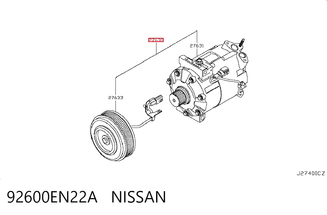 92600EN22A Nissan/Infiniti