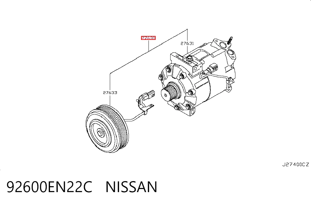 92600EN22C Nissan/Infiniti