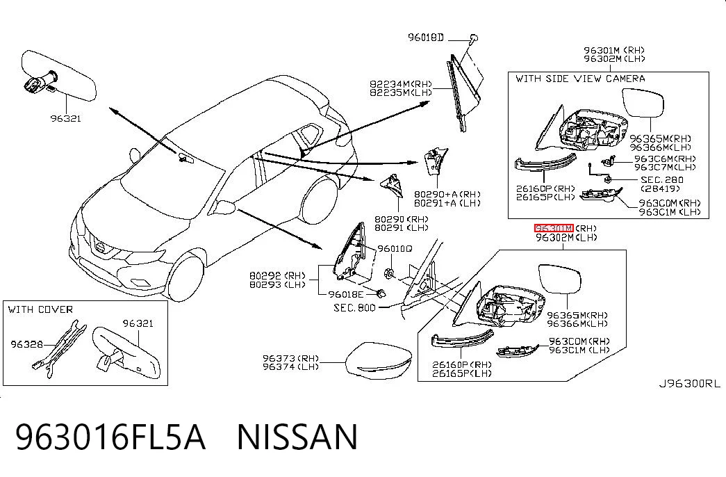 963016FL5A Nissan/Infiniti