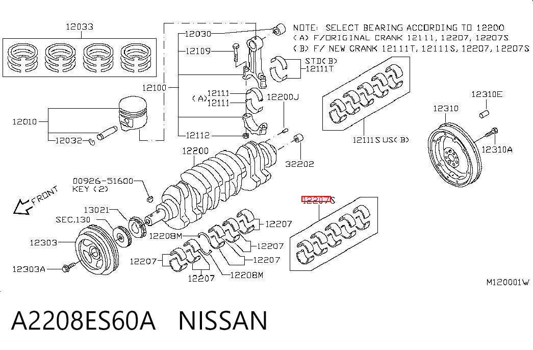 A2208ES60A Nissan/Infiniti