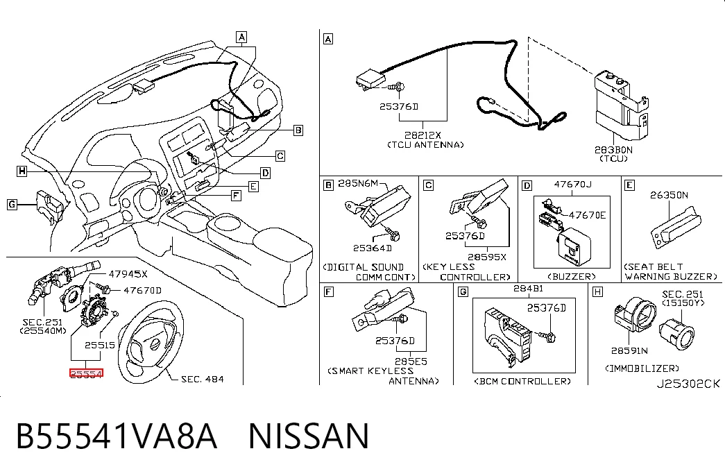 Pierścień kontaktowy AIRBAG, taśma kierownicy AND 30959202 cena, od 34,65 USD