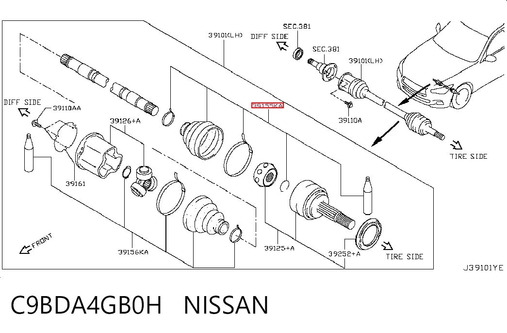 C9BDA4GB0H Nissan/Infiniti