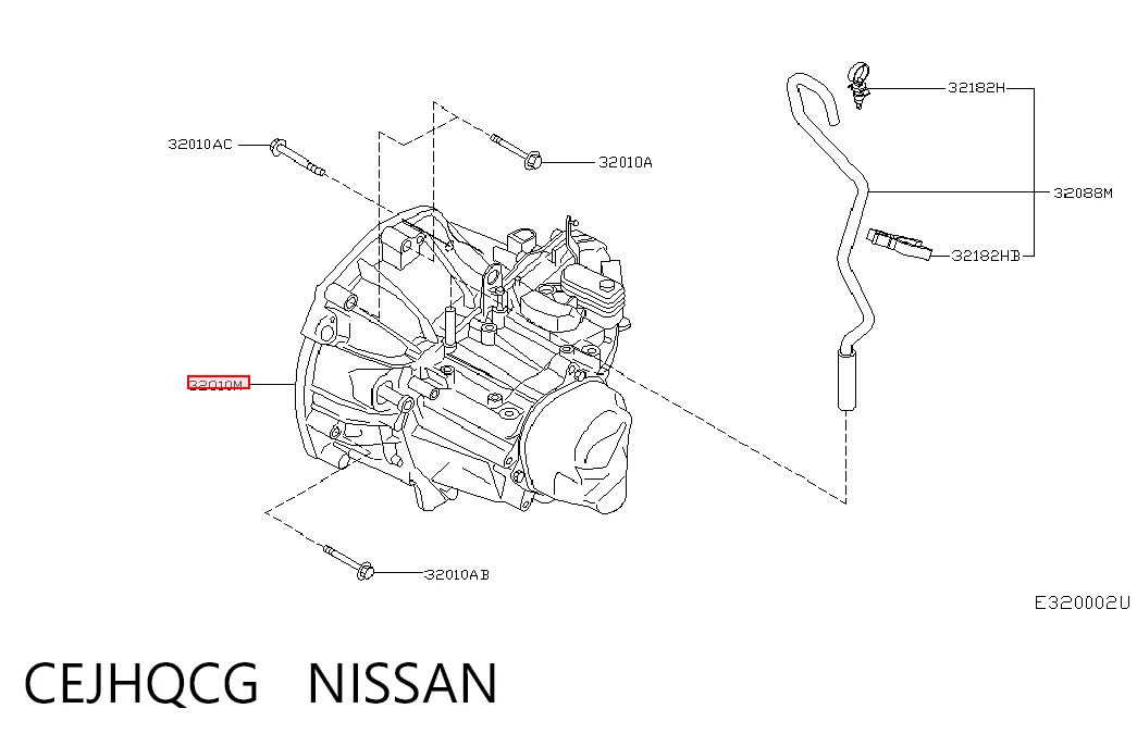 Mechaniczna skrzynia biegów w komplecie do Nissan Micra  K12