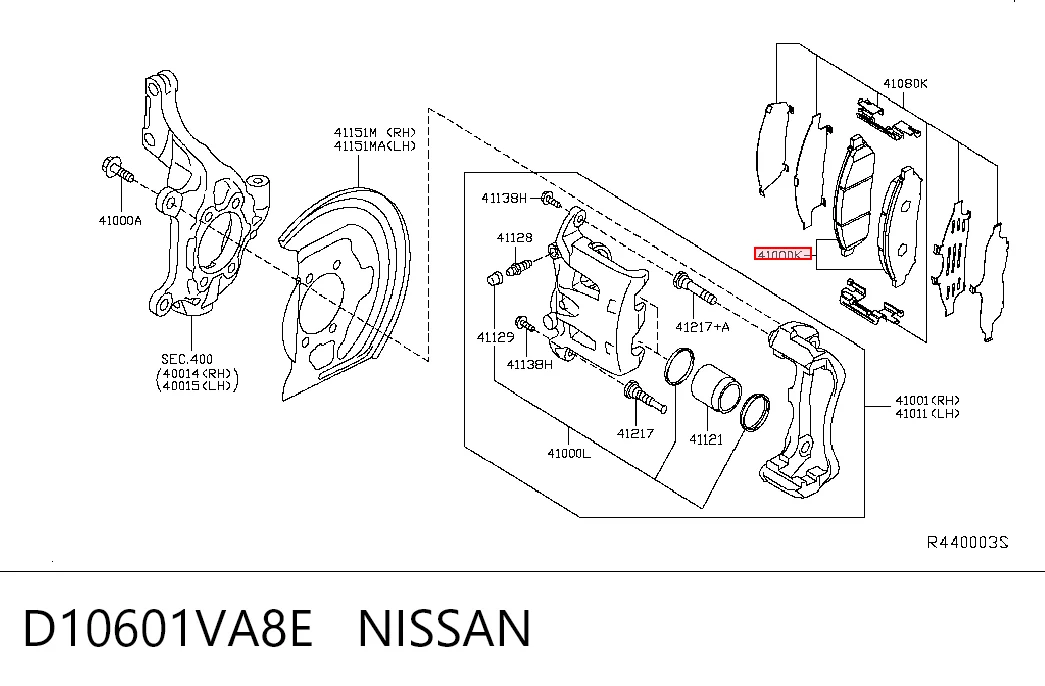 D10601VA8E Nissan/Infiniti
