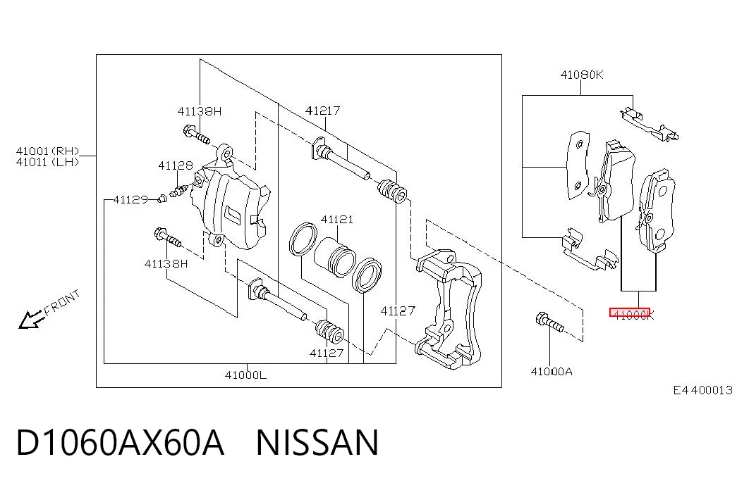 D1060AX60A Nissan/Infiniti