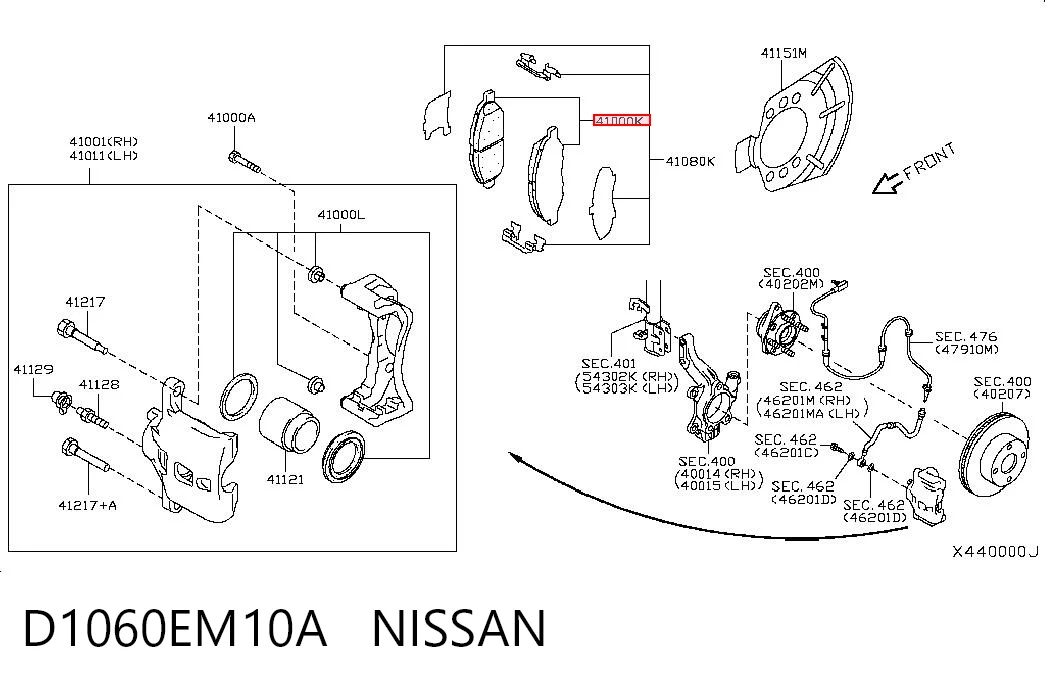 D1060EM10A Nissan/Infiniti
