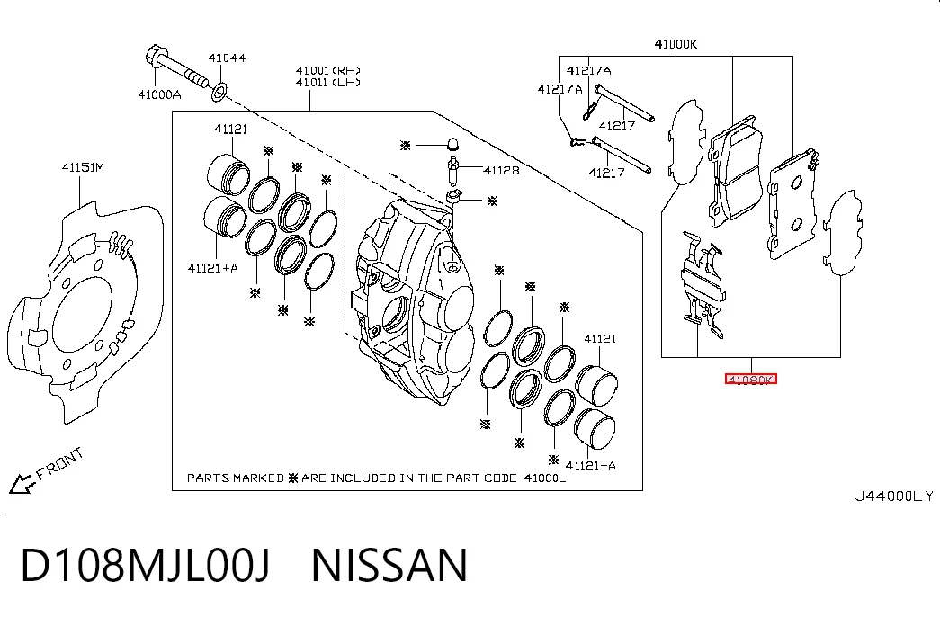 D108MJL00J Nissan/Infiniti