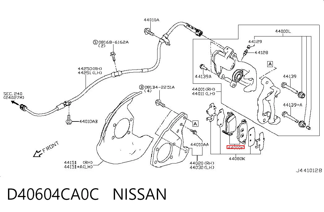 D40604CA0C Nissan/Infiniti