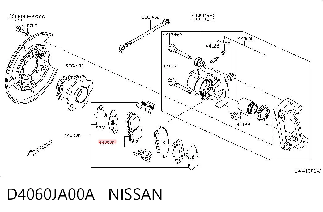 D4060JA00A Nissan/Infiniti