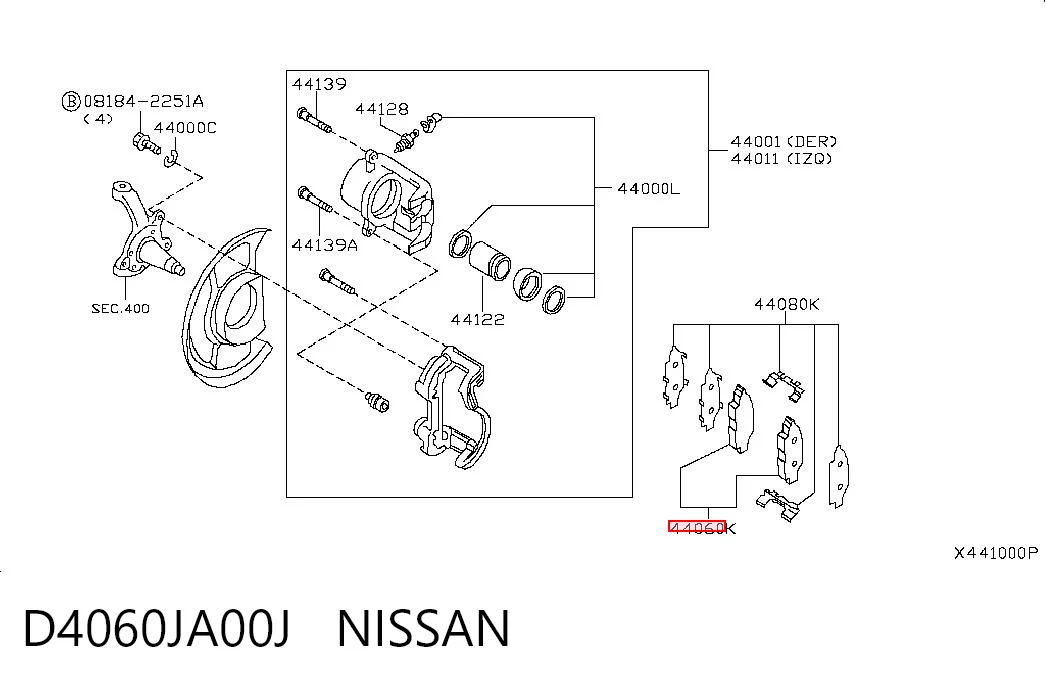 D4060JA00J Nissan/Infiniti