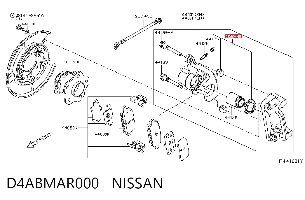 D4ABMAR000 Nissan/Infiniti