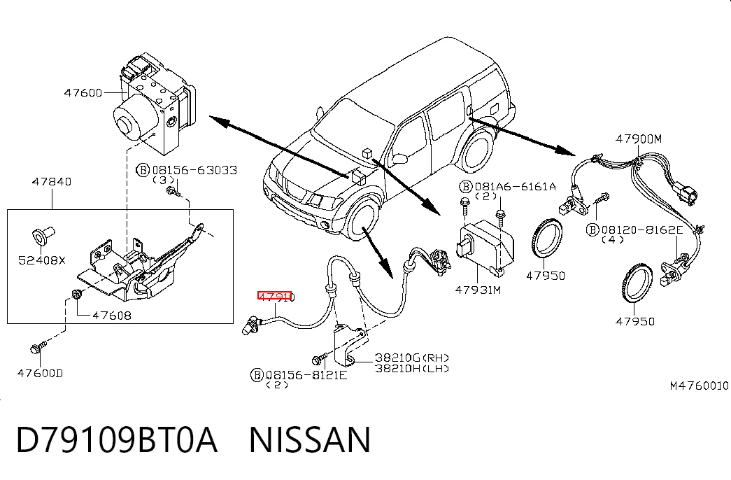 D79109BT0A Nissan/Infiniti