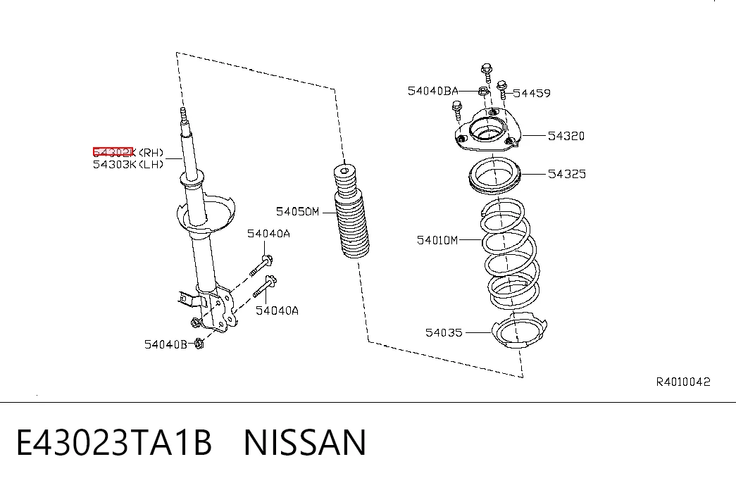 E43023TA1B Nissan/Infiniti