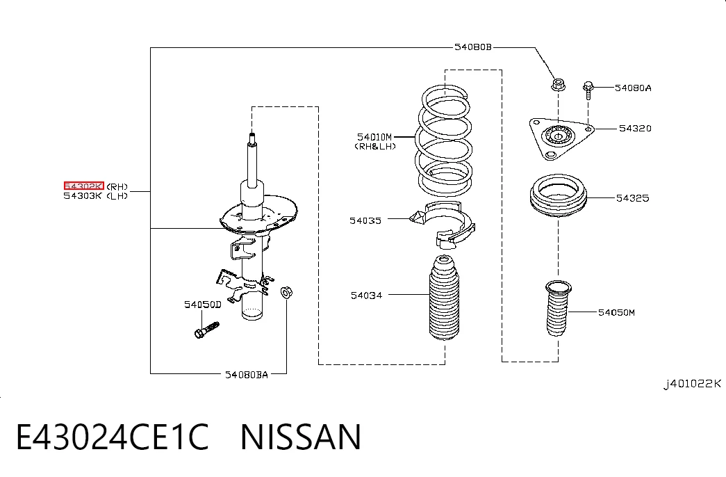 E43024CE1C Nissan/Infiniti