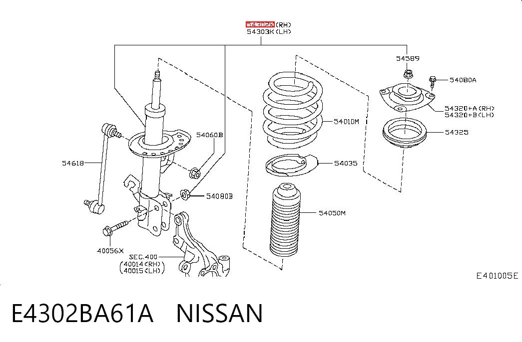 E4302BA61A Nissan/Infiniti