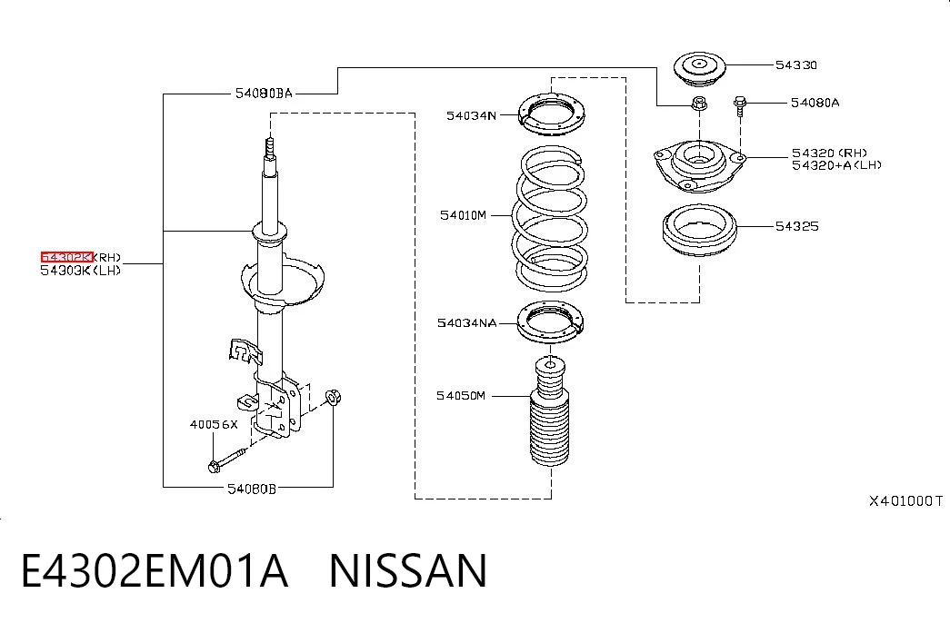 E4302EM01A Nissan/Infiniti