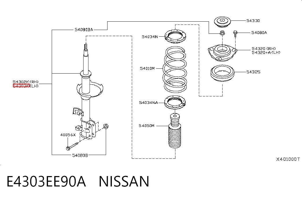 E4303EE90A Nissan/Infiniti