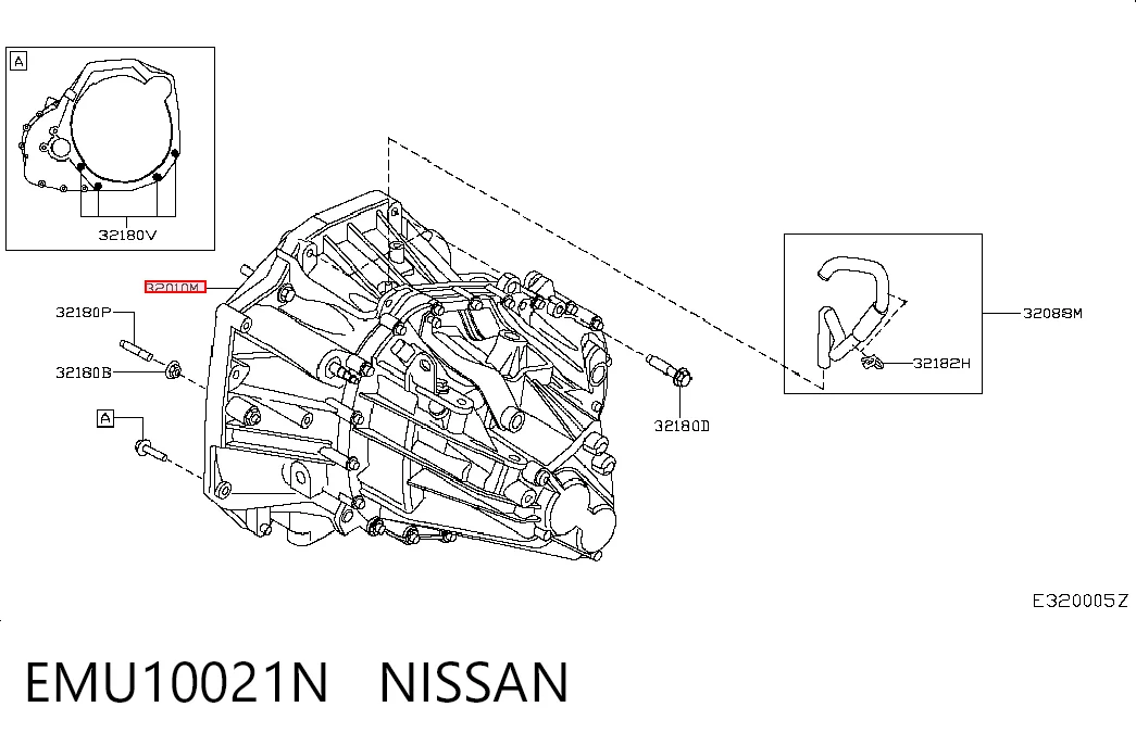 Mechaniczna skrzynia biegów w komplecie do Nissan JUKE NMUK F15E