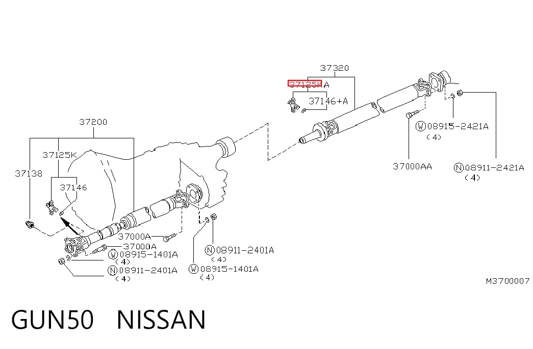 GUN50 Nissan/Infiniti
