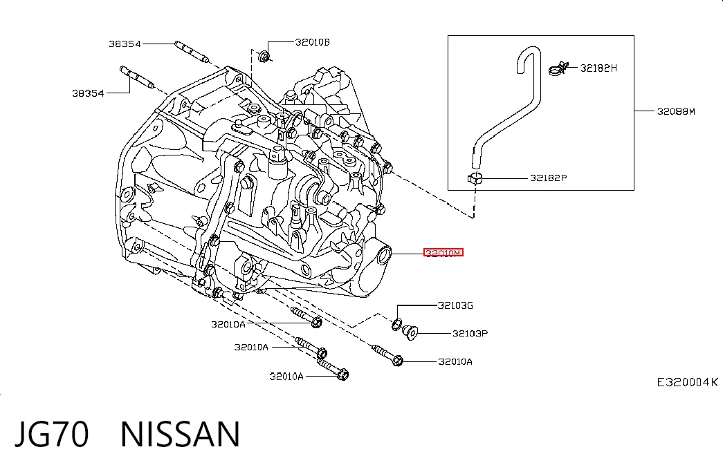 Mechaniczna skrzynia biegów w komplecie Nissan Qashqai I SUV (J10) (2006 - 2013) cena, od 644,46 USD