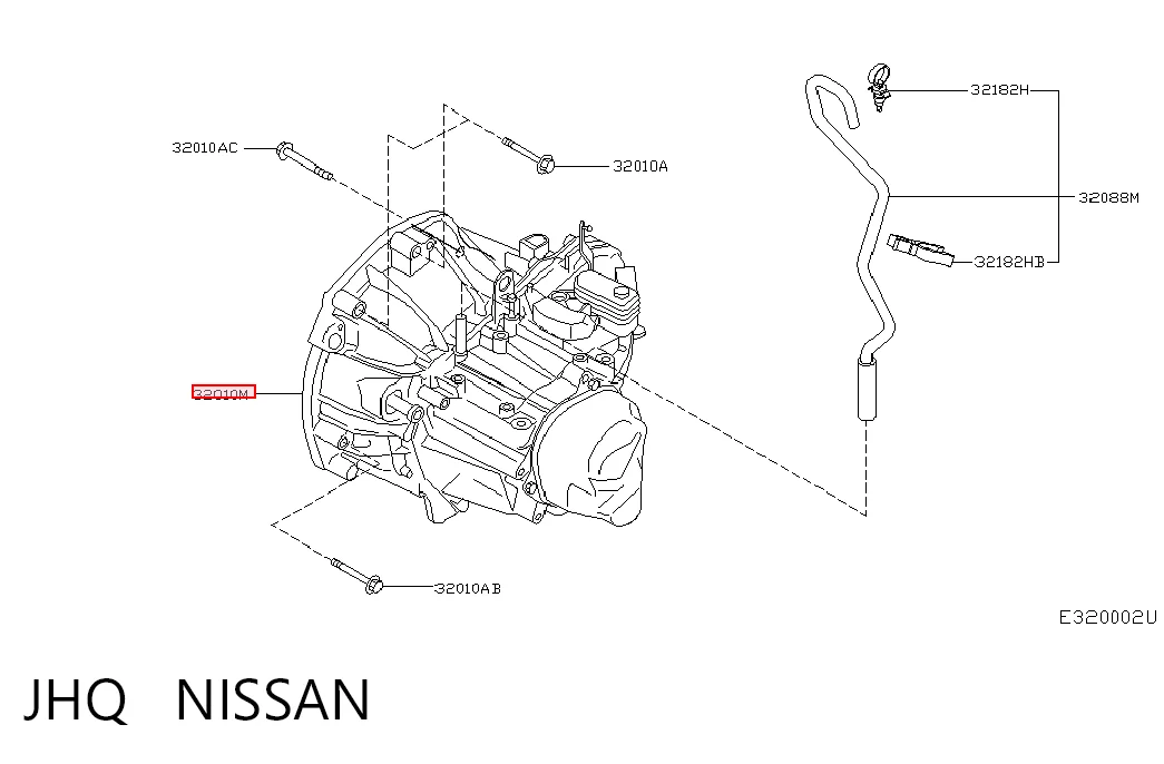  Mechaniczna skrzynia biegów w komplecie Nissan Micra 