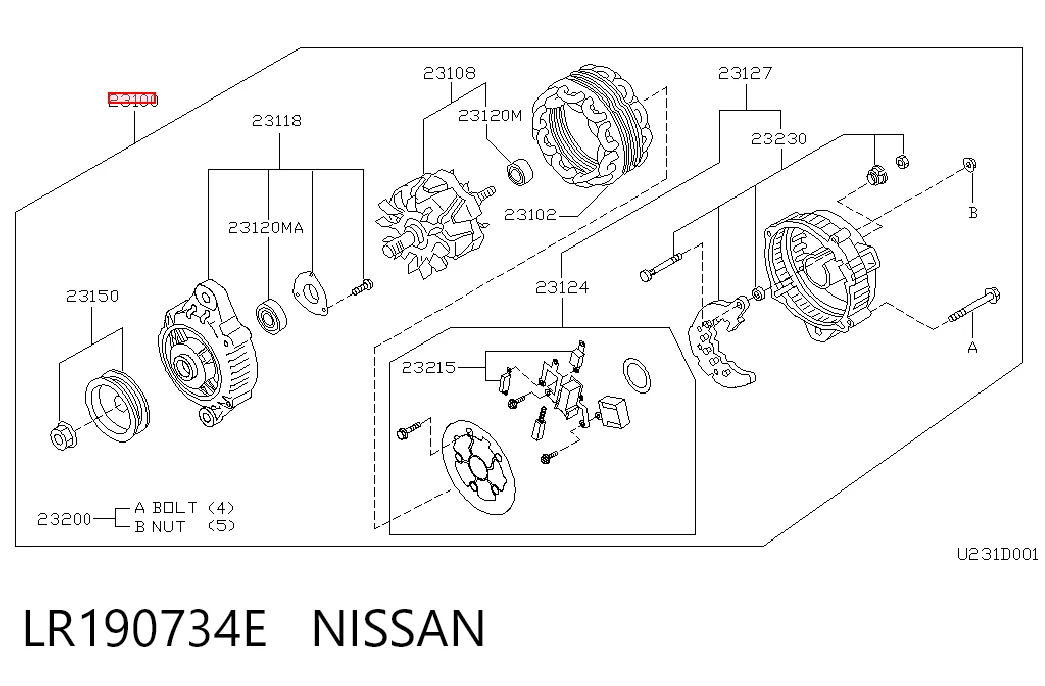 Do koszyka Alternator Hyundai H-1 STAREX Starex A1