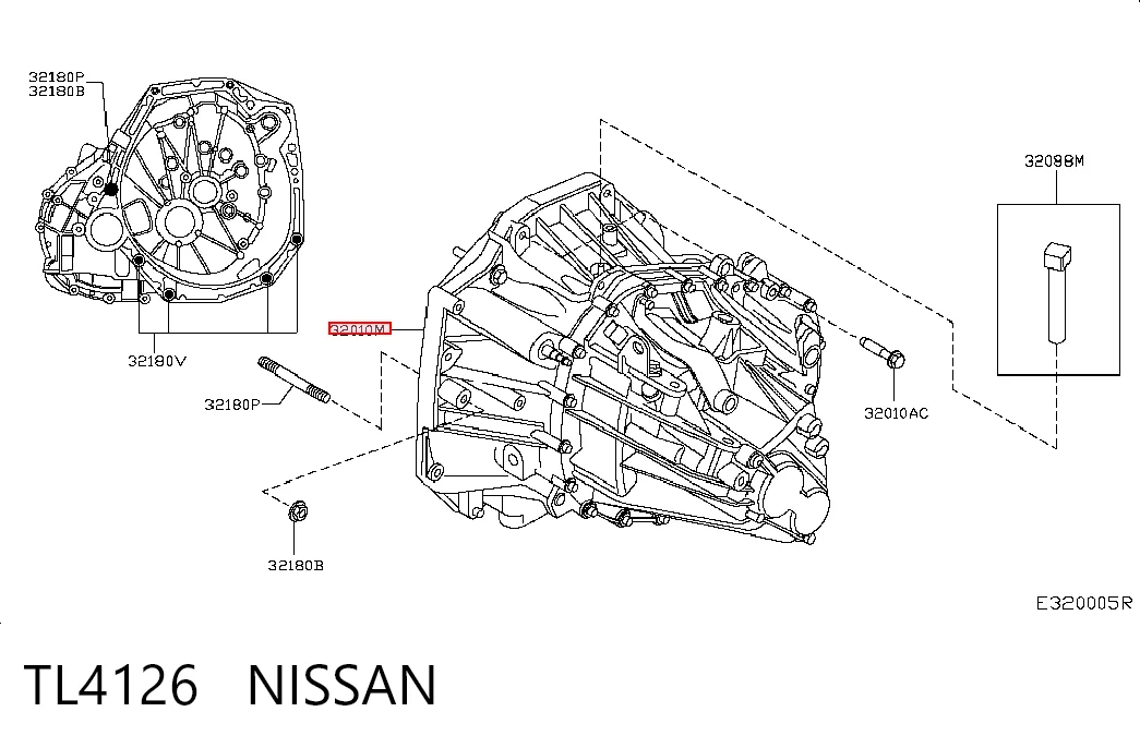 Mechaniczna skrzynia biegów w komplecie do Nissan Qashqai II J11