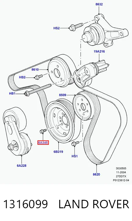 1316099 Land Rover
