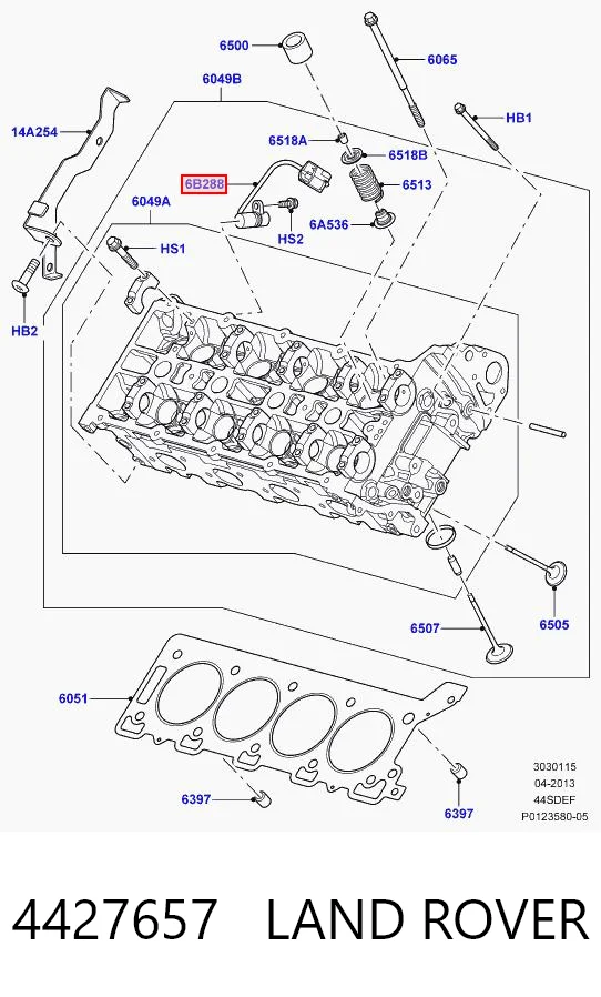 Czujnik położenia wałka rozrządu Land Rover Discovery III