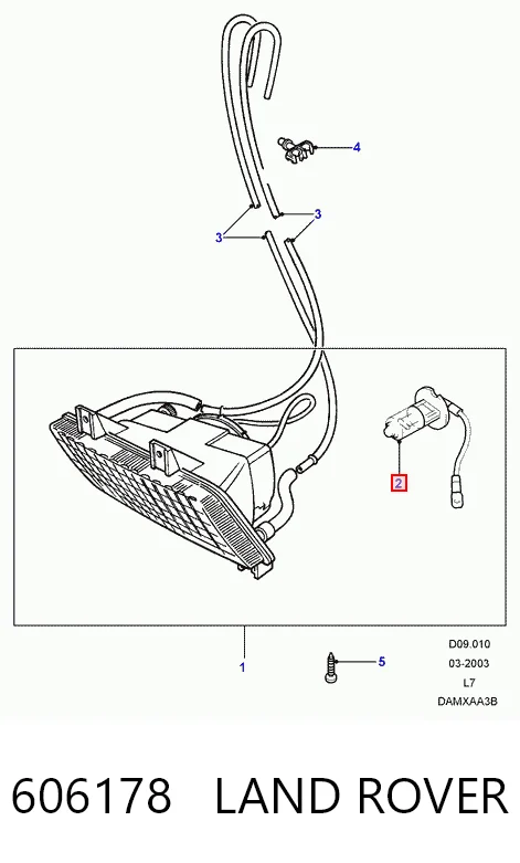 1628494M1 Massey Ferguson Żarówka halogenowa