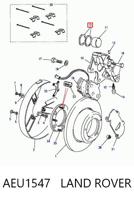 AEU1547 Land Rover