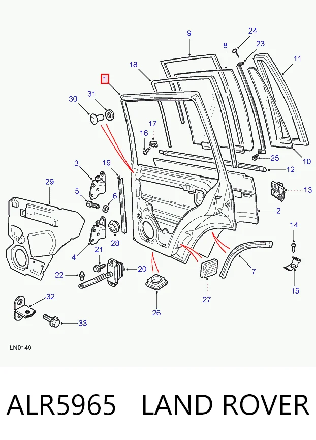 do Land Rover Range Rover II (LP, P38A)