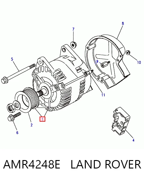 Alternator Land Rover Range Rover II