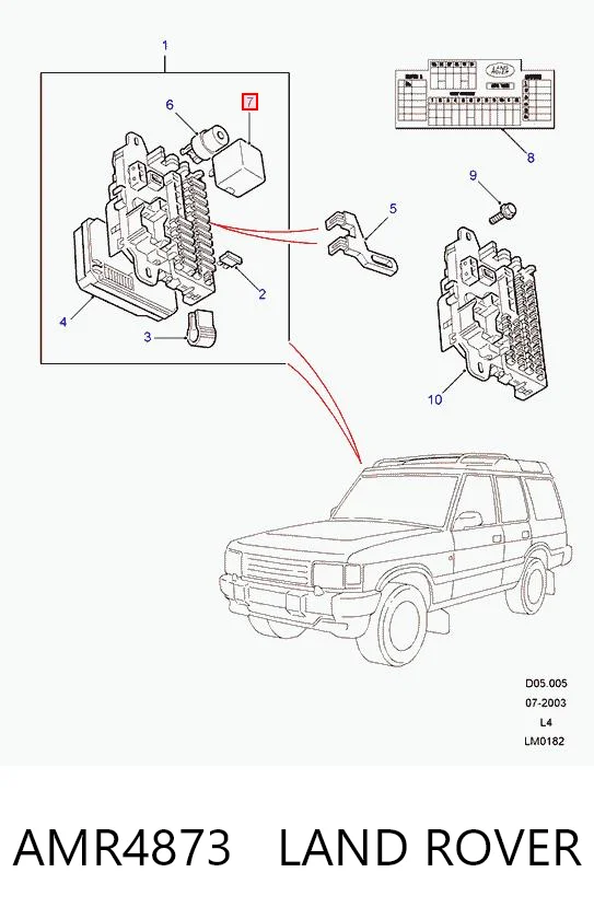 13A025C Ford Elektryczne przekaźnik wielofunkcyjne