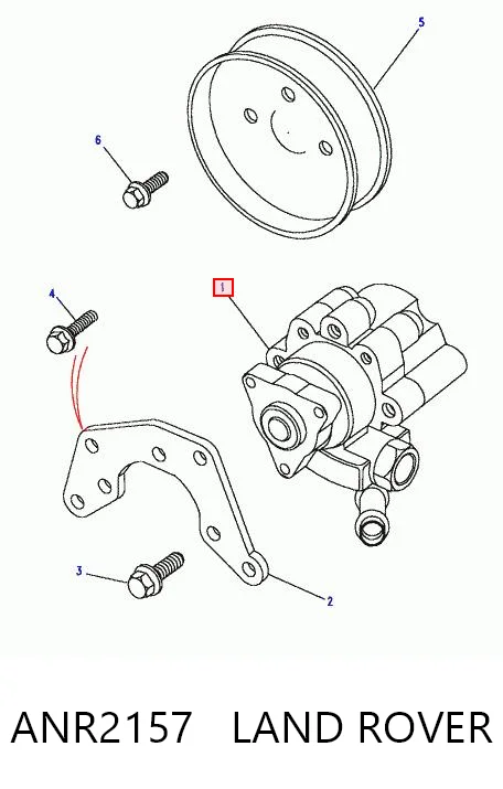 Pompa wspomagania hydraulicznego kierownicy Land Rover Range Rover II SUV (LP, P38A) (1994 - 2002) cena, od 108,19 USD