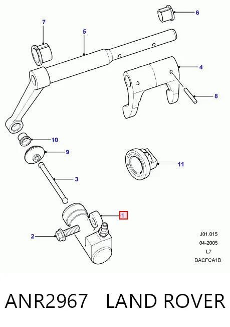 Kupić Cylinder roboczy sprzęgła Land Rover Range Rover II LP, P38A w dobrej cenie