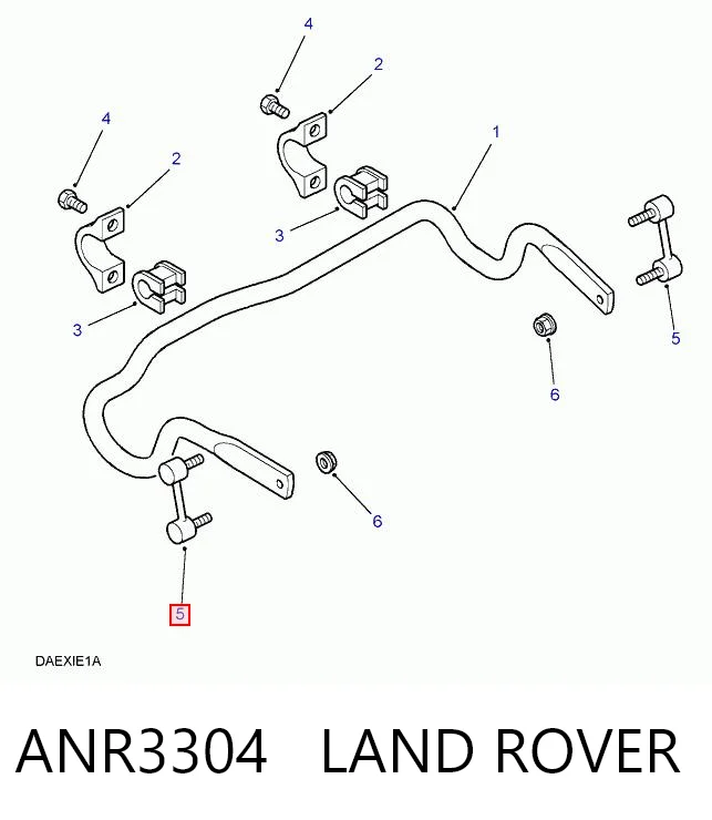 Łącznik stabilizatora przedniego Land Rover Range Rover II SUV (LP, P38A) (1994 - 2002) cena, od 20,55 USD