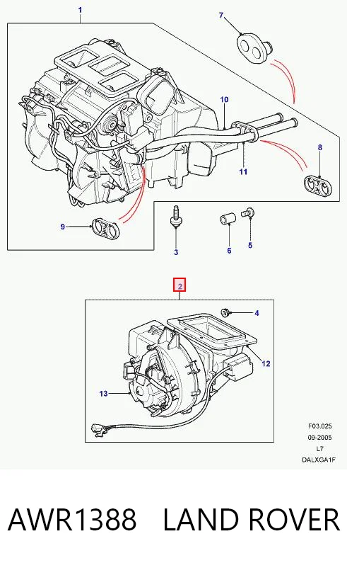 Cena części  Range Rover II SUV