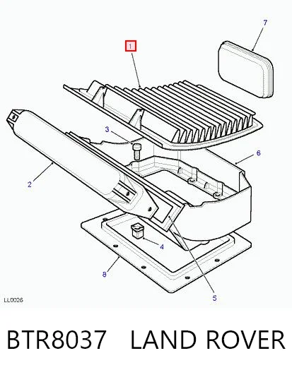 Filtr kabiny Land Rover Range Rover II SUV (LP, P38A) (1994 - 2002) cena, od 18,69 USD