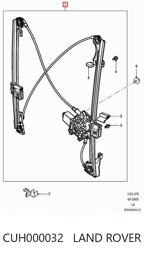 CUH000032 Land Rover