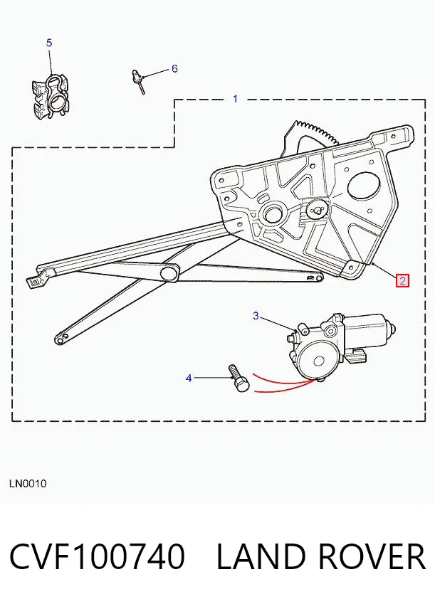 CVF100740 Land Rover
