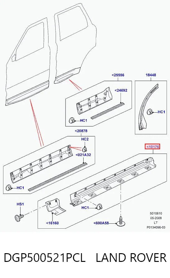 DGP500521PCL Land Rover
