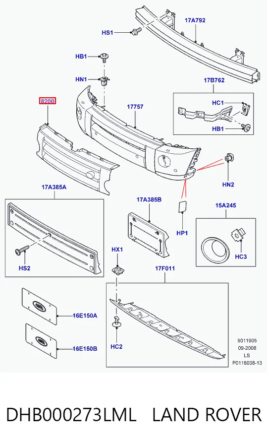 Kupić Atrapa chłodnicy Land Rover Discovery III LR3 w dobrej cenie