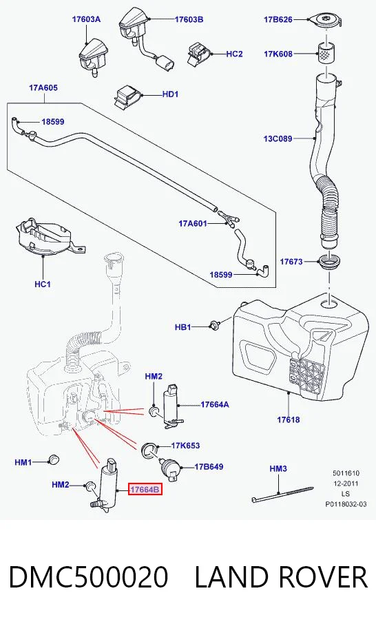 DMC500020 Land Rover