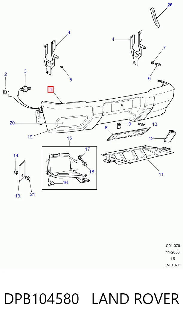 DPB104580 Land Rover