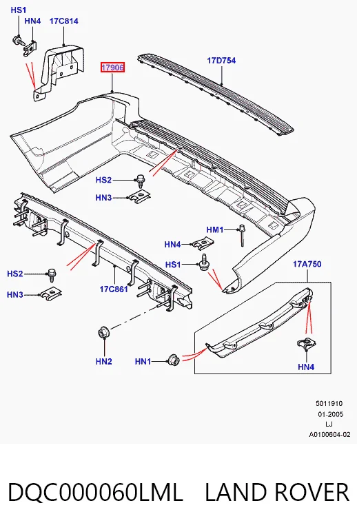 DQC000060LML Land Rover