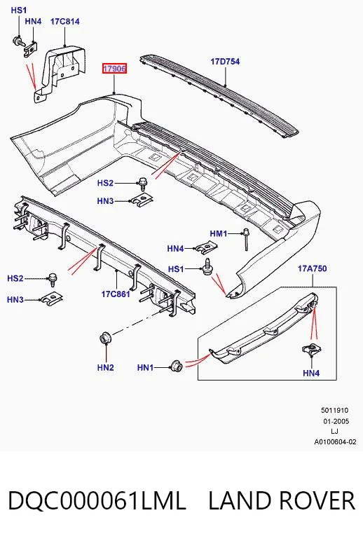 DQC000061LML Land Rover