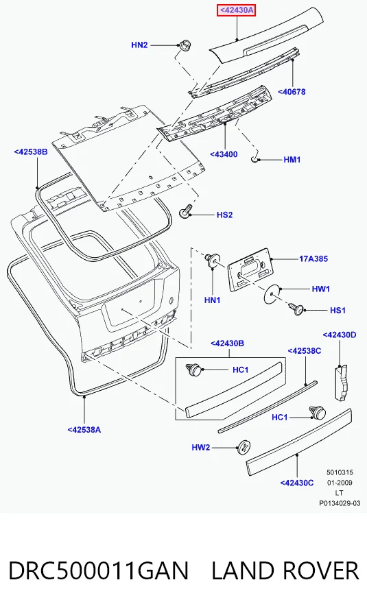 DRC500011GAN Land Rover